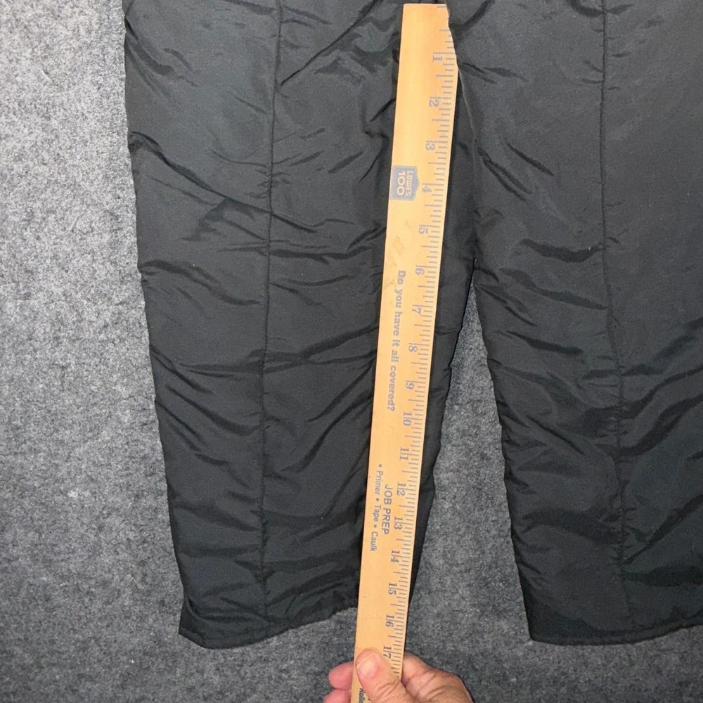 Apparatus‎ Kids Black Puffer Snow Bib Ski Pants Insulated Winter Gear Size S